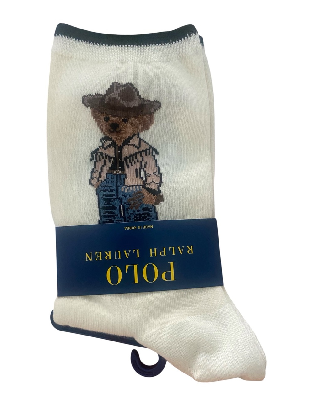 POLO RALPH LAUREN Women’s Western Polo Bear Crew Socks